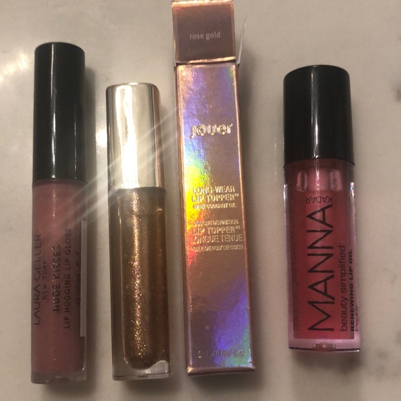Multiples Other - 3 Deluxe lip samples Laura Gellar etc NEW